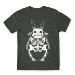 Totoro skeleton Dark Grey Men's Tee for Anime, My Neighbour Totoro