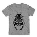 Totoro skeleton Grey Melange Men's Tee for Anime, My Neighbour Totoro