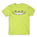 Totoro smile Apple Green Men's Tee for Anime, My Neighbour Totoro