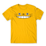 Totoro smile Gold Men's T-shirt for Anime, My Neighbour Totoro