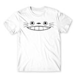 Totoro smile White Men's T-shirt for Anime, My Neighbour Totoro