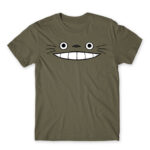 Totoro smile Zinc Men's Tee for Anime, My Neighbour Totoro