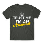 Trust me, I’m an accountant Dark Grey Men's Tee for Accountant, Work