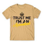 Trust me, I’m an accountant Sand Men's T-shirt for Accountant, Work