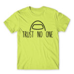Trust no one Apple Green Men's T-shirt for Gaming