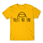 Trust no one Gold Men's T-shirt for Gaming