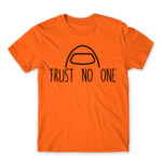 Trust no one Orange Men's Tee for Gaming