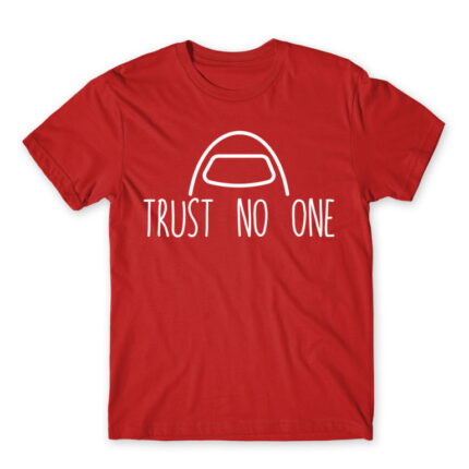 Trust no one Red Men's T-shirt for Gaming