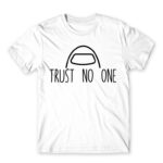 Trust no one White Men's T-shirt for Gaming