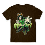 Tsuyu – My Hero Academia Chocolate Men's T-shirt for Anime, My Hero Academia