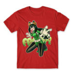 Tsuyu – My Hero Academia Red Men's T-shirt for Anime, My Hero Academia