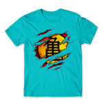 Turtle School Atoll Blue Men's T-shirt for Anime, Dragon Ball