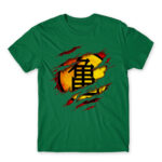 Turtle School Kelly Green Men's T-shirt for Anime, Dragon Ball