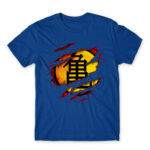 Turtle School Royal Blue Men's T-shirt for Anime, Dragon Ball