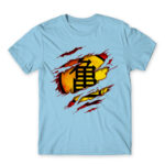 Turtle School Sky Blue Men's T-shirt for Anime, Dragon Ball