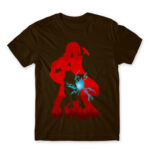 Uchiha Brothers Chocolate Men's T-shirt for Anime, Naruto