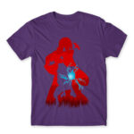 Uchiha Brothers Dark Purple Men's Tee for Anime, Naruto