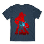 Uchiha Brothers Denim Men's Tee for Anime, Naruto