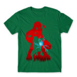 Uchiha Brothers Kelly Green Men's T-shirt for Anime, Naruto