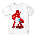 Uchiha Brothers White Men's T-shirt for Anime, Naruto