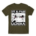 Uchiha Itachi Eyes Army Men's T-shirt for Anime, Naruto