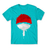 Uchiha symbol Atoll Blue Men's Tee for Anime, Naruto