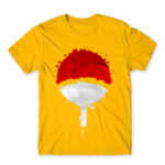 Uchiha symbol Gold Men's T-shirt for Anime, Naruto