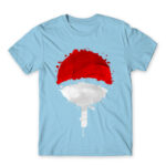 Uchiha symbol Sky Blue Men's Tee for Anime, Naruto