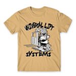 Universal lift system Sand Men's Tee for Forklift Driver, Work