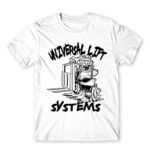 Universal lift system White Men's Tee for Forklift Driver, Work