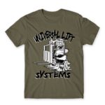 Universal lift system Zinc Men's T-shirt for Forklift Driver, Work