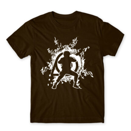 Uzumaki Naruto Chocolate Men's Tee for Anime, Naruto