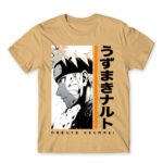 Uzumaki Naruto – Minimal Sand Men's Tee for Anime, Naruto