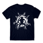Uzumaki Naruto Navy Men's T-shirt for Anime, Naruto