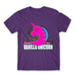 Vanilla Unicorn club Dark Purple Men's T-shirt