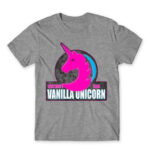 Vanilla Unicorn club Grey Melange Men's T-shirt