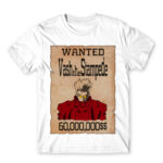 Vash wanted White Men's T-shirt for Anime, Trigun
