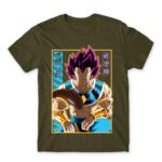 Vegeta Hakashin Army Men's Tee for Anime, Dragon Ball