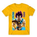 Vegeta Hakashin Gold Men's T-shirt for Anime, Dragon Ball