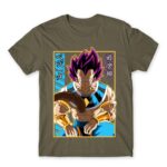 Vegeta Hakashin Zinc Men's Tee for Anime, Dragon Ball