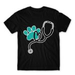 Veterinary love Black Men's Tee for Veterinary, Work