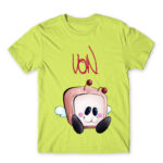 Von Apple Green Men's T-shirt for Anime, Original Character