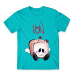 Von Atoll Blue Men's T-shirt for Anime, Original Character