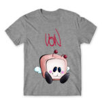 Von Grey Melange Men's Tee for Anime, Original Character