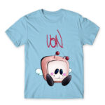 Von Sky Blue Men's T-shirt for Anime, Original Character