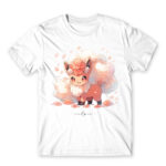 Vulpix – Botanical White Men's T-shirt for Anime, Pokemon