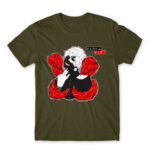 Wanna die? Army Men's T-shirt for Anime, Tokyo Ghoul