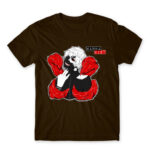 Wanna die? Chocolate Men's Tee for Anime, Tokyo Ghoul