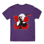 Wanna die? Dark Purple Men's Tee for Anime, Tokyo Ghoul