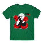 Wanna die? Kelly Green Men's Tee for Anime, Tokyo Ghoul